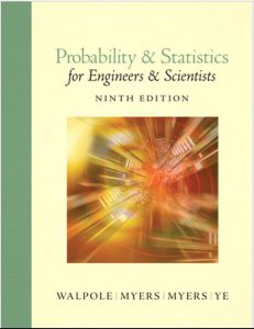 Probability Statistics for Engineers Scientists 9th ed pdf