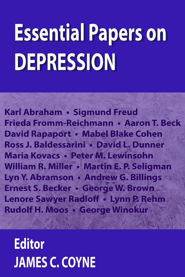 ESSENTIAL PAPERS ON DEPRESSION Pdf Free Download - BooksFree