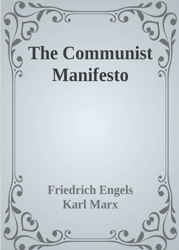 The Communist Manifesto Friedrich Engels Karl Marx Pdf - BooksFree