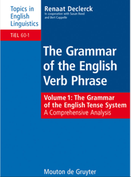 Grammar of the English Verb Phrase Volume 1 by Mouton de Gruyter pdf ...