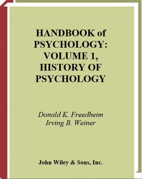 Handbook Of Psychology Volume 1 By Irving B Weiner Pdf Free Download ...