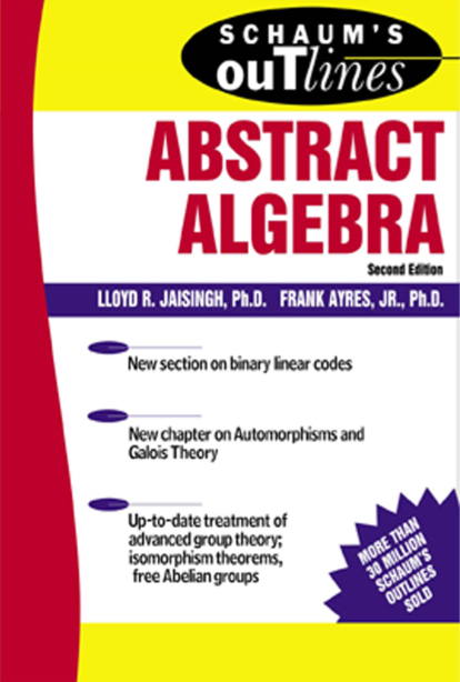 Abstract Algebra 2rd Edition By Lloyd R Jaisingh And Frank Ayres Pdf