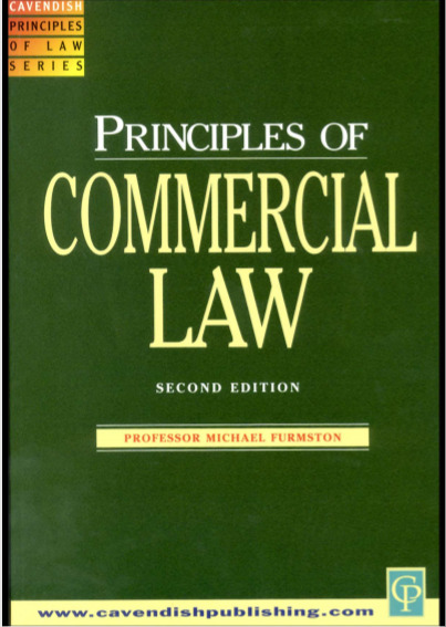 Principle Of Commercial Law 2nd Edition By Michael Furmston Pdf Free ...