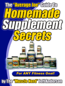 Homemade Supplement Secrets by Jeff Anderson pdf free download
