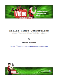 KIller Video Conversions by Steven Fullman pdf free download