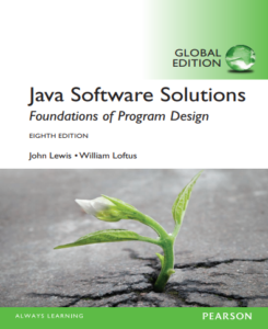 Java Software Solutions 8th Edition by Lewis and Loftus pdf free download